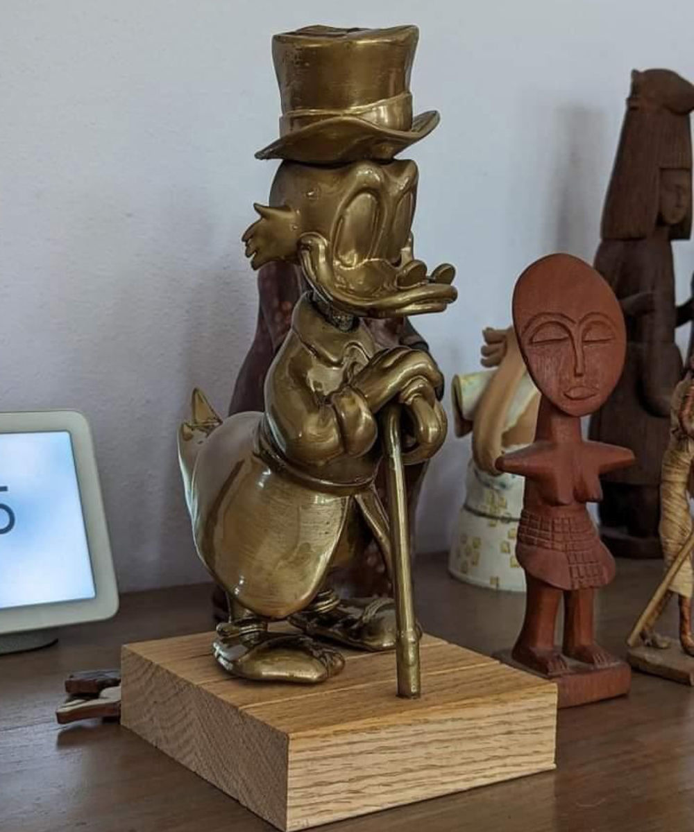 Scrooge Mc Duck for printing 3D print model_2