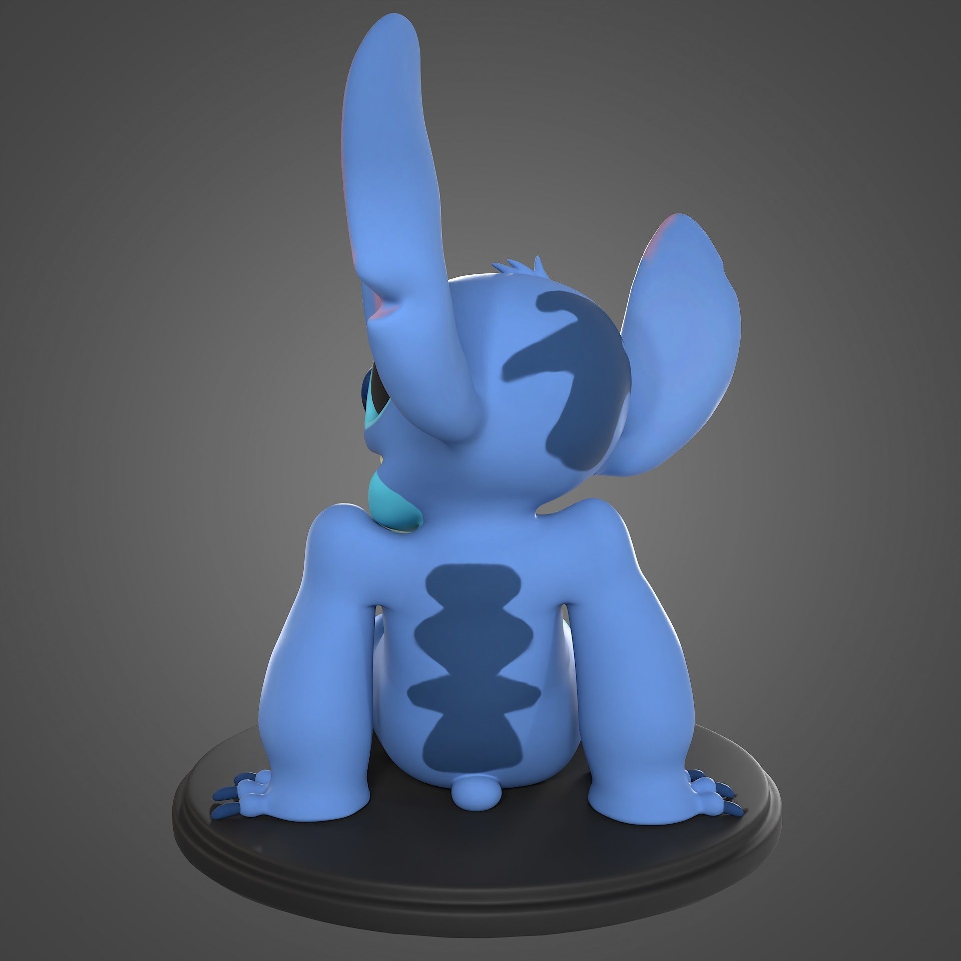 Stitch 3D print model_2
