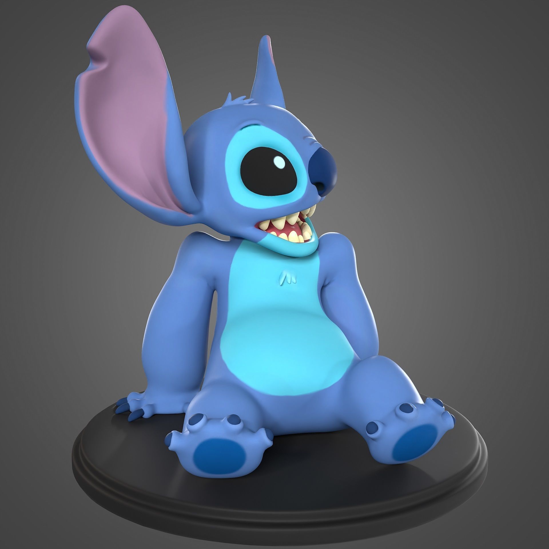 Stitch 3D print model_1