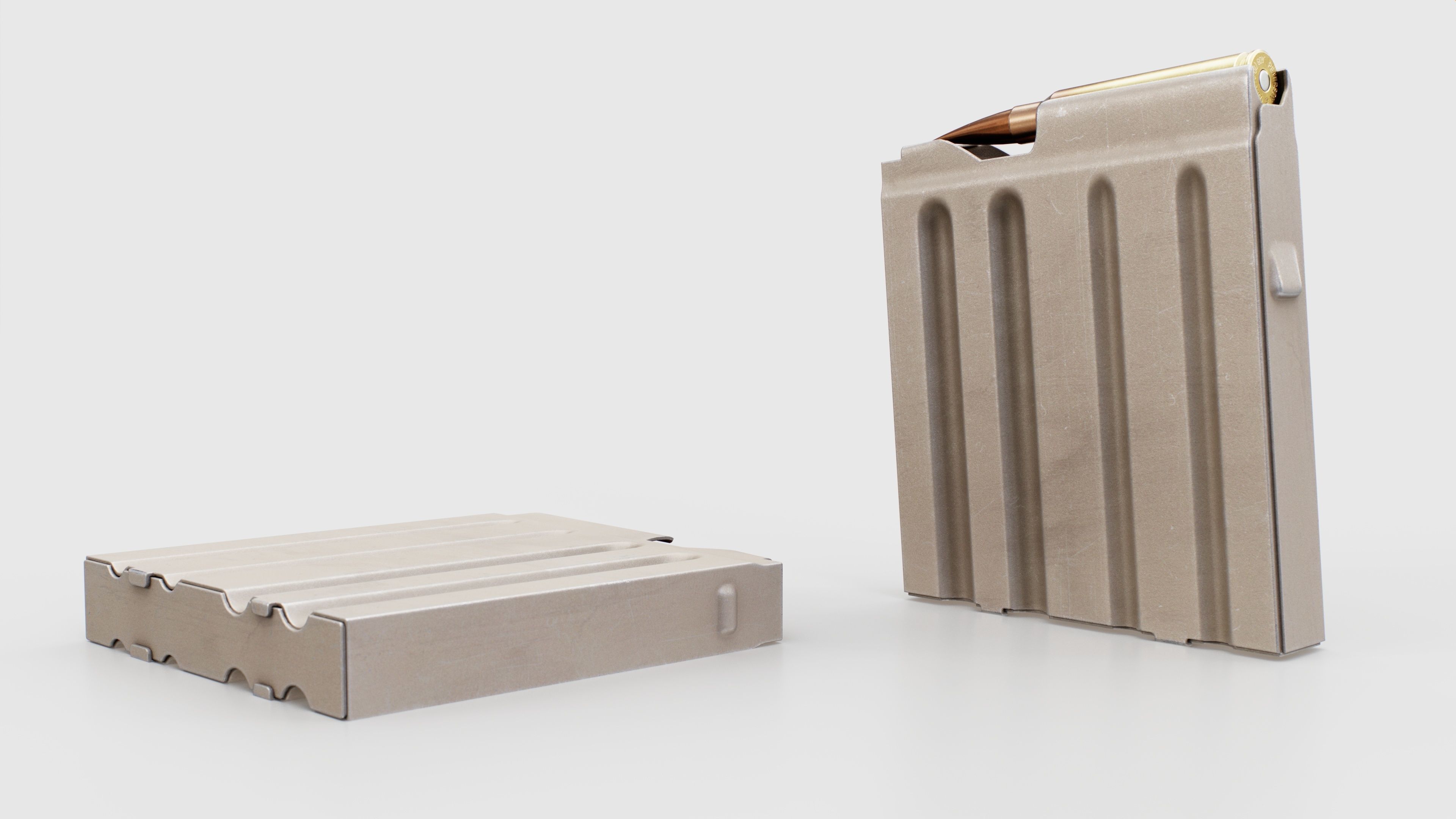 CheyTac M200 Intervention Sniper Rifle Low-poly 3D model_33