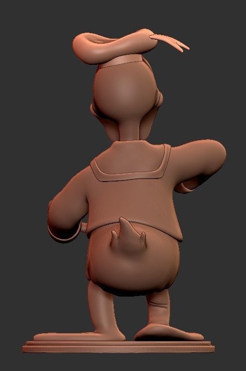 Donald Duck for printing 3D print model_8