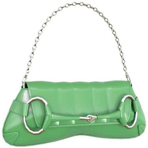 Gucci horsebit chain shoulder bag - 3D MODEL Low-poly 3D model_30