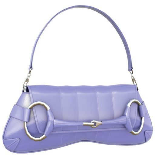 Gucci horsebit chain shoulder bag - 3D MODEL Low-poly 3D model_23