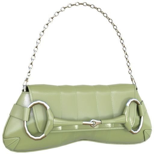Gucci horsebit chain shoulder bag - 3D MODEL Low-poly 3D model_25