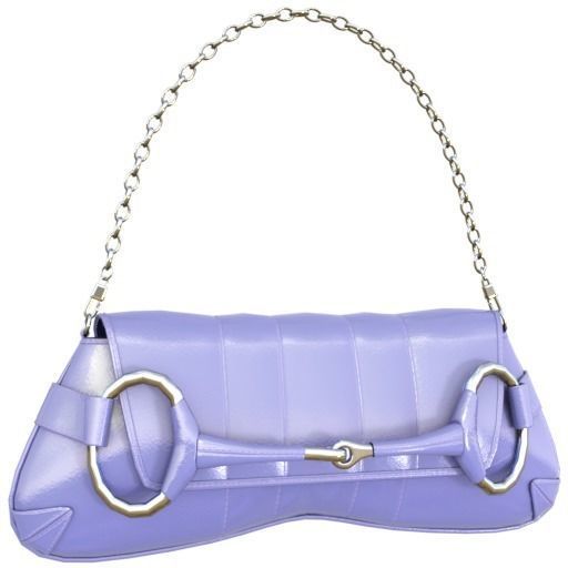 Gucci horsebit chain shoulder bag - 3D MODEL Low-poly 3D model_22