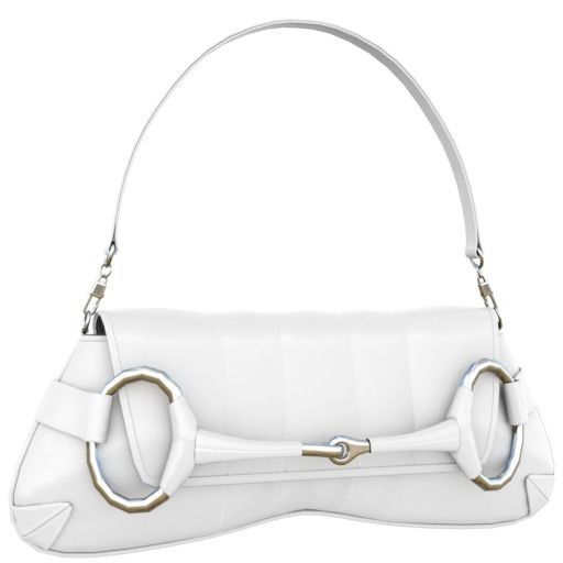 Gucci horsebit chain shoulder bag - 3D MODEL Low-poly 3D model_40