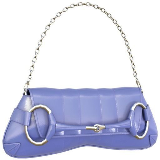 Gucci horsebit chain shoulder bag - 3D MODEL Low-poly 3D model_34