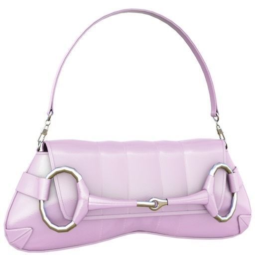 Gucci horsebit chain shoulder bag - 3D MODEL Low-poly 3D model_32