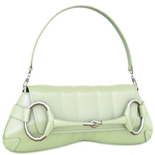 Gucci horsebit chain shoulder bag - 3D MODEL Low-poly 3D model_39