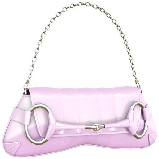 Gucci horsebit chain shoulder bag - 3D MODEL Low-poly 3D model_33