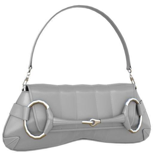 Gucci horsebit chain shoulder bag - 3D MODEL Low-poly 3D model_19