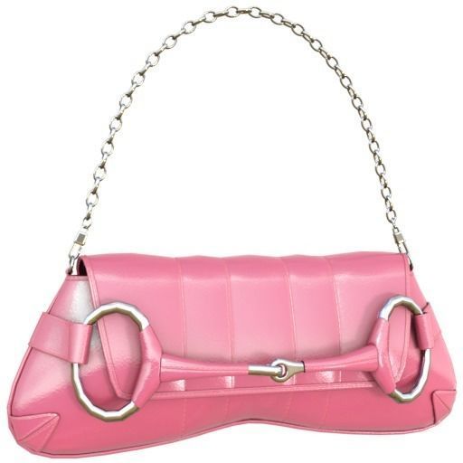 Gucci horsebit chain shoulder bag - 3D MODEL Low-poly 3D model_29