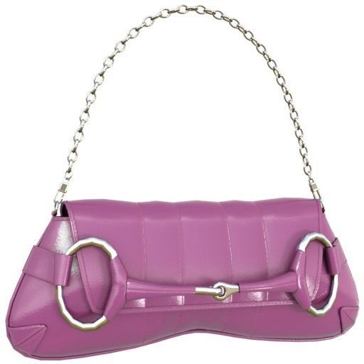 Gucci horsebit chain shoulder bag - 3D MODEL Low-poly 3D model_11