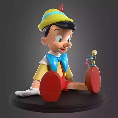 Pinocchio for printing 3D print model
