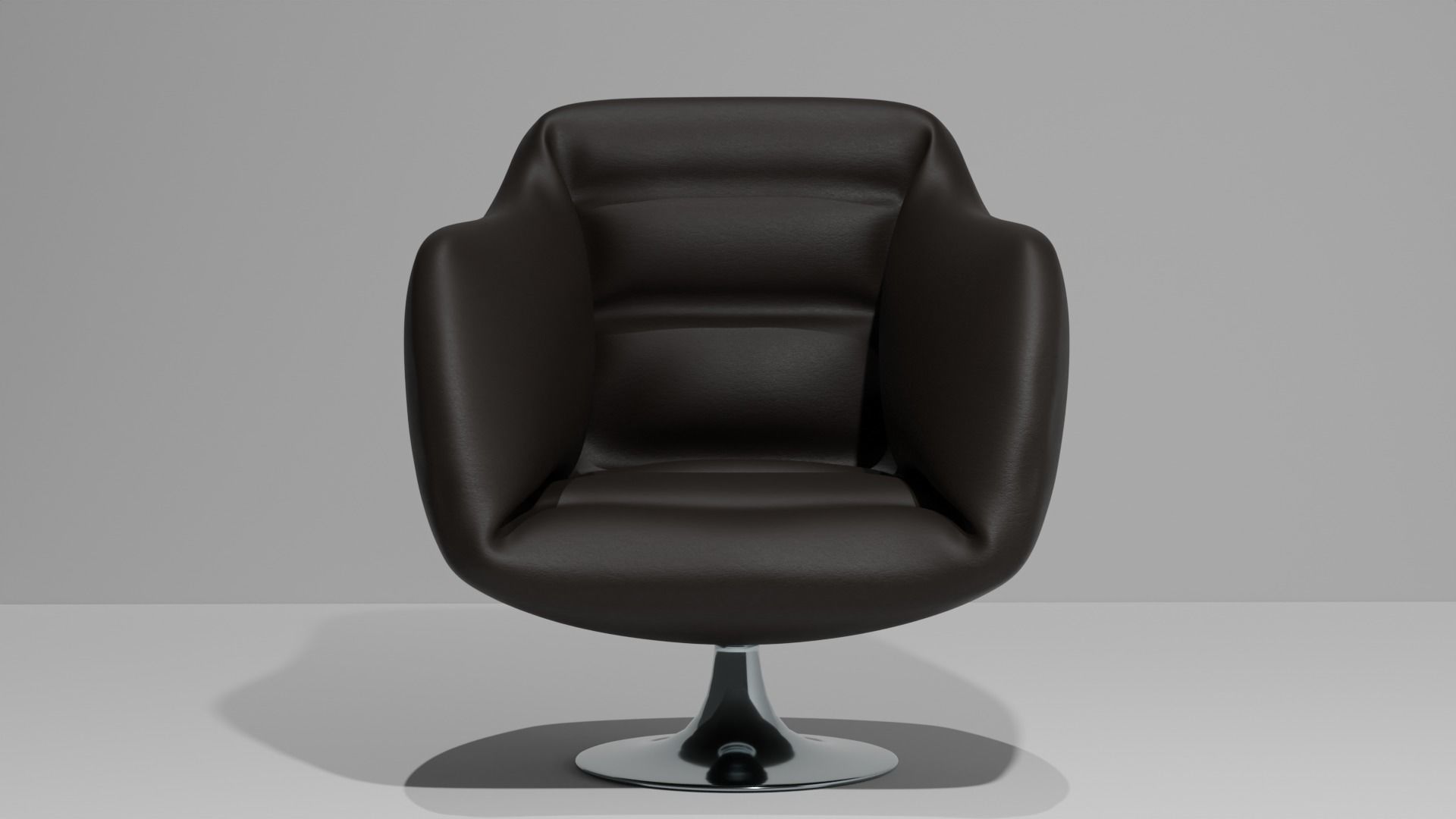 luxury chair  Free low-poly 3D model_1