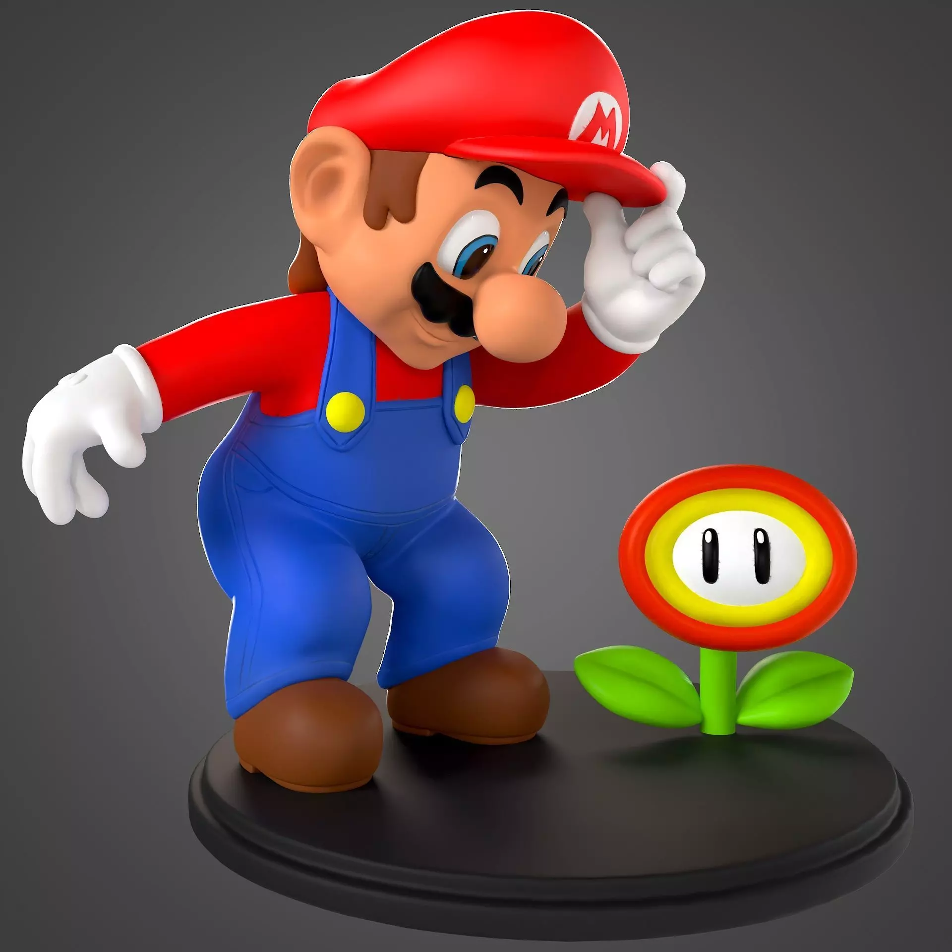 Mario for printing 3D print model