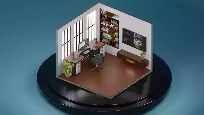 animated room