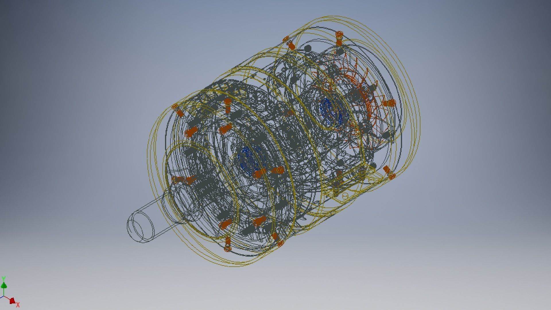 Jet Engine 3D model 3D model_10