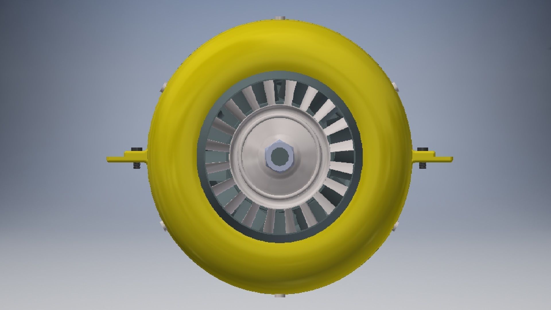 Jet Engine 3D model 3D model_6