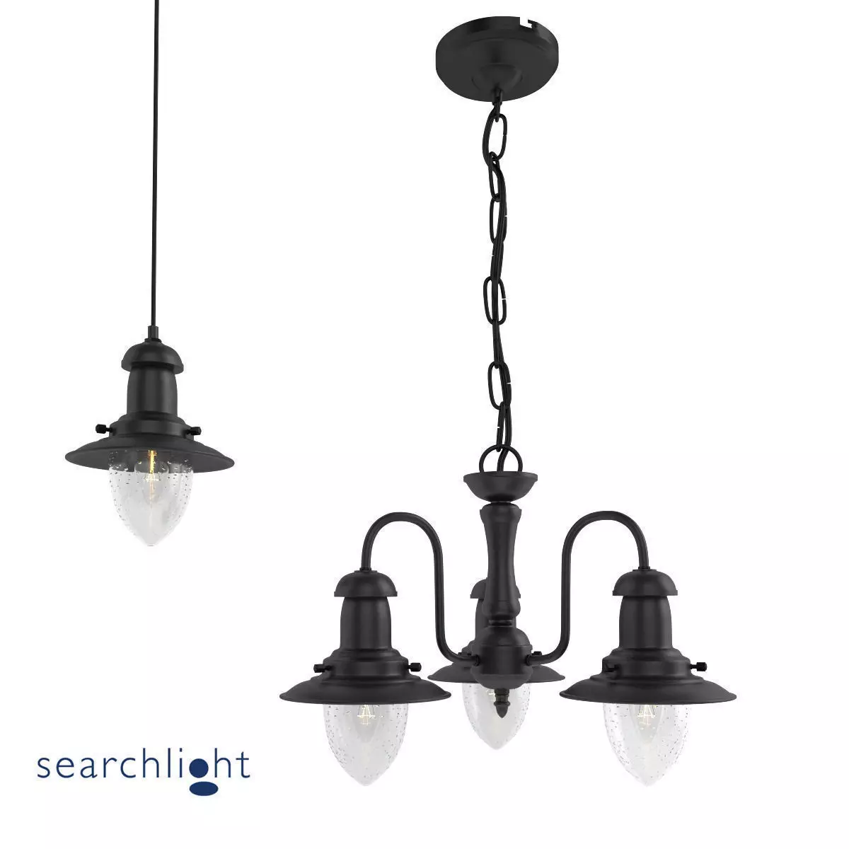 Searchlight Fisherman 3D model