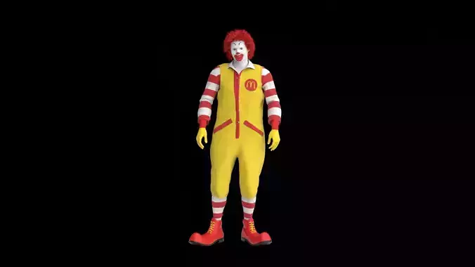 Ronald McDonald 3D model