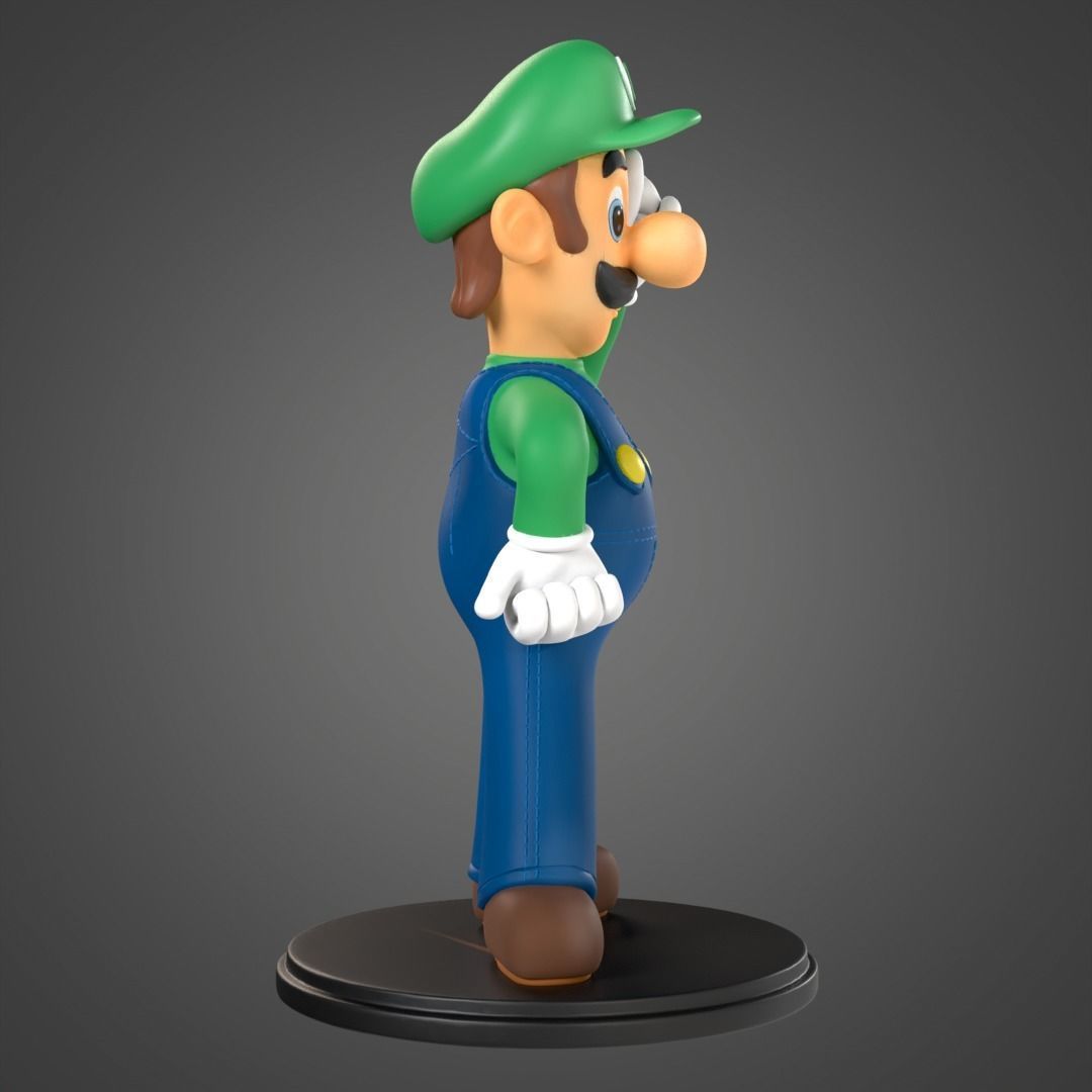 Luigi for printing 3D print model_3