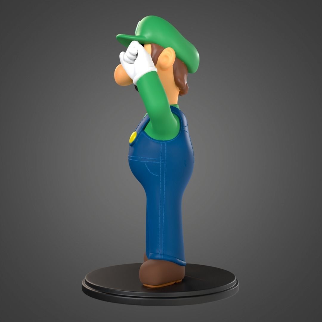 Luigi for printing 3D print model_1