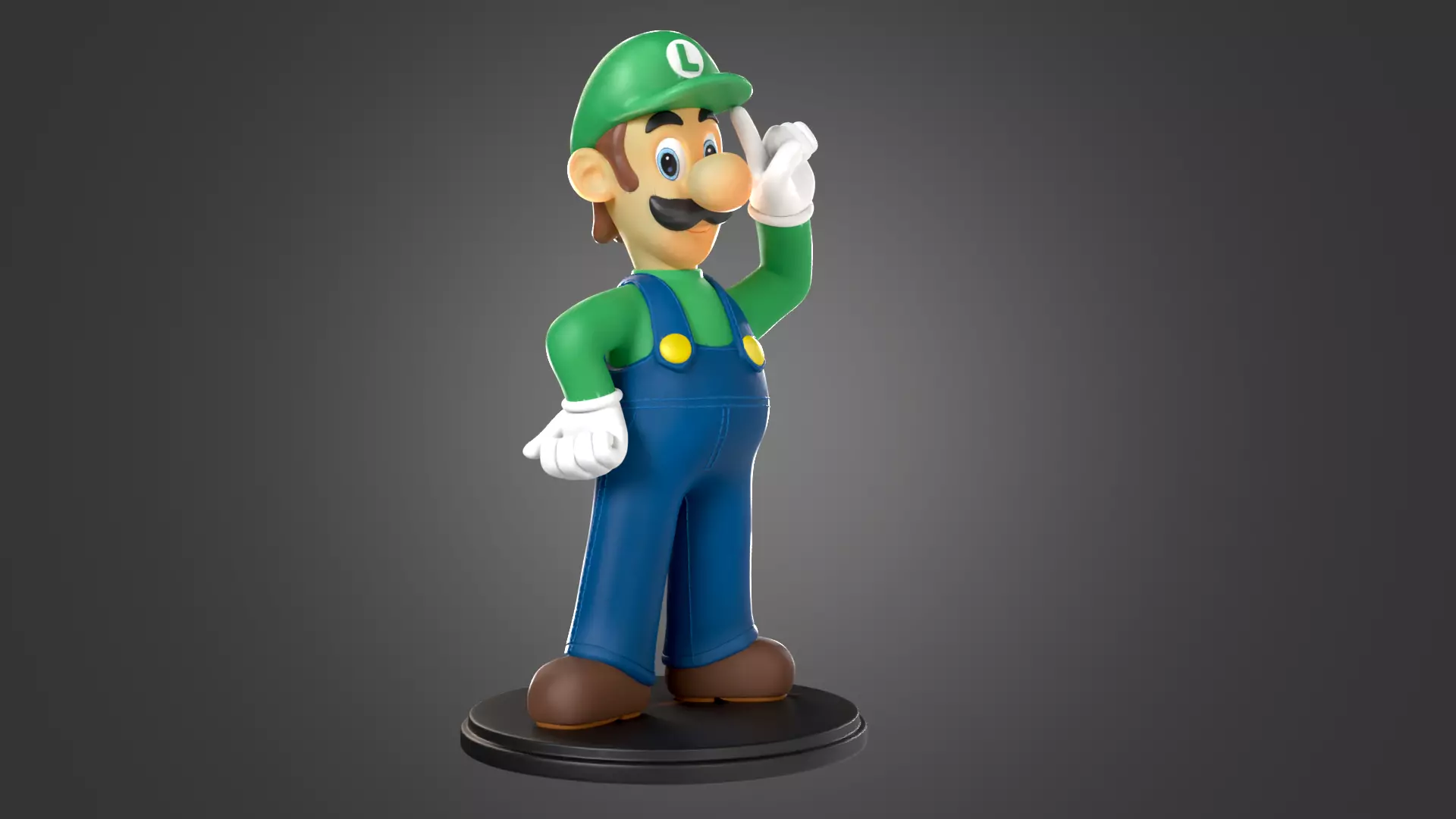 Luigi for printing 3D print model_0