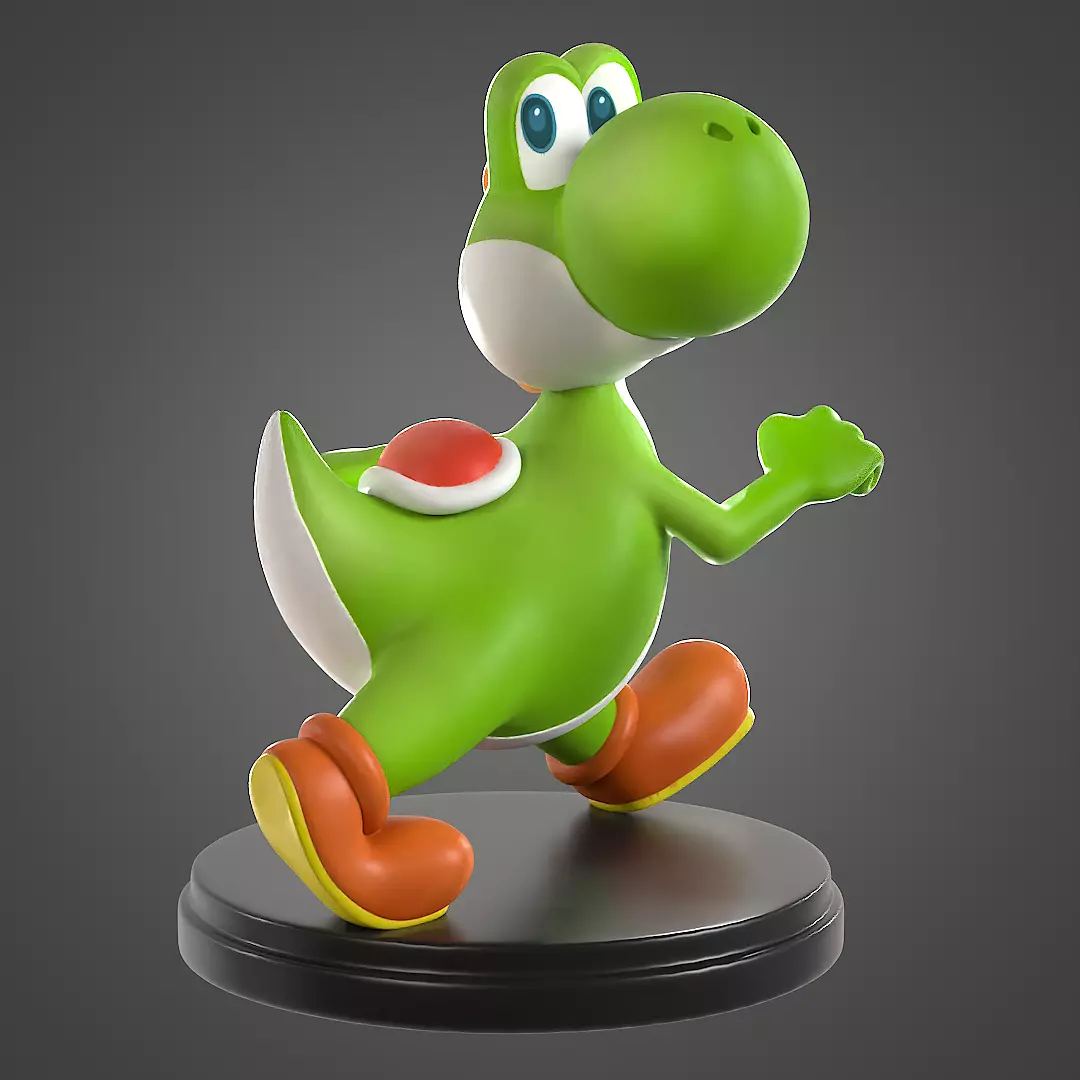 Yoshi for printing 3D print model_0
