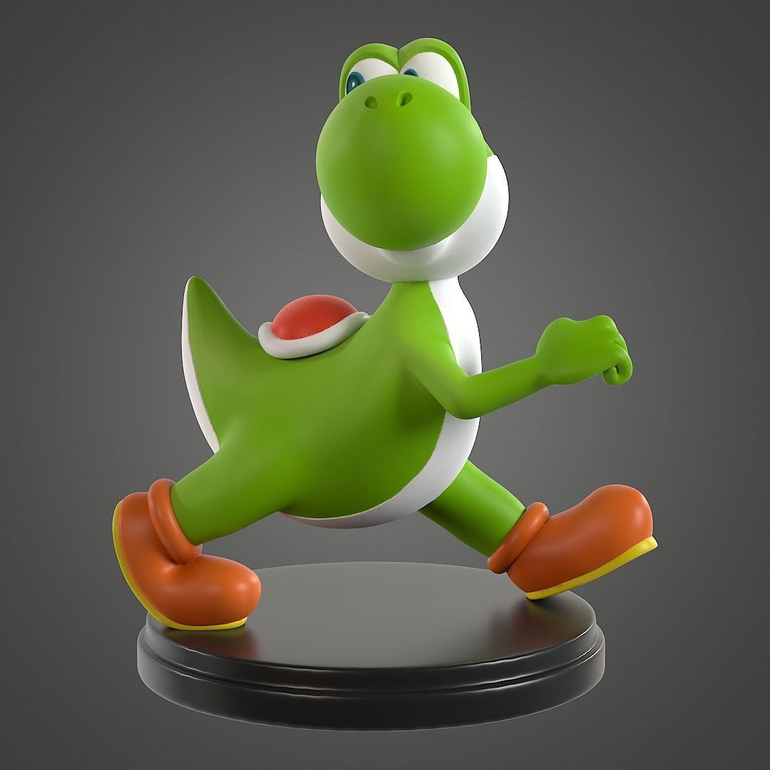 Yoshi for printing 3D print model_2