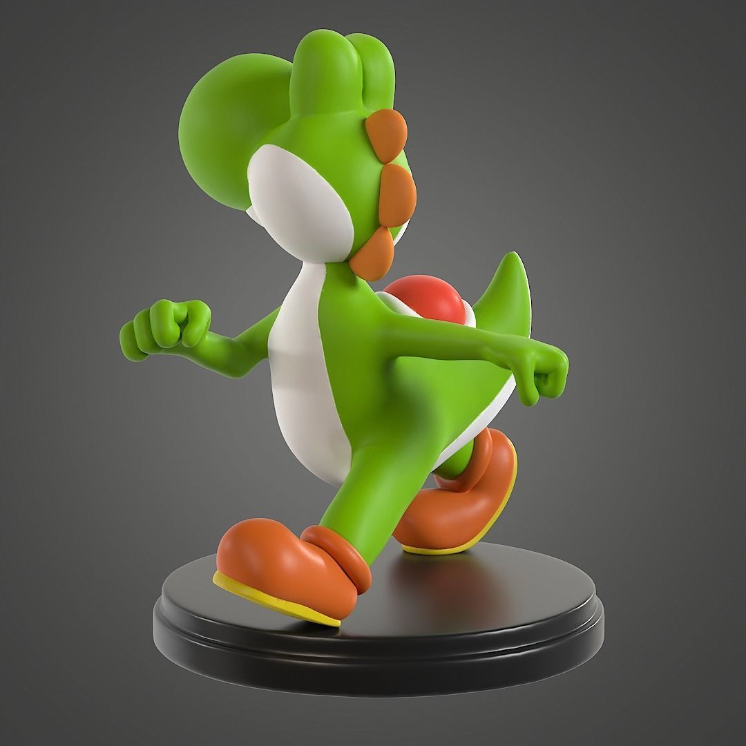 Yoshi for printing 3D print model_3