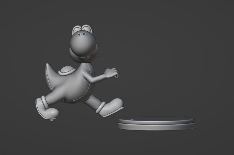 Yoshi for printing 3D print model_12