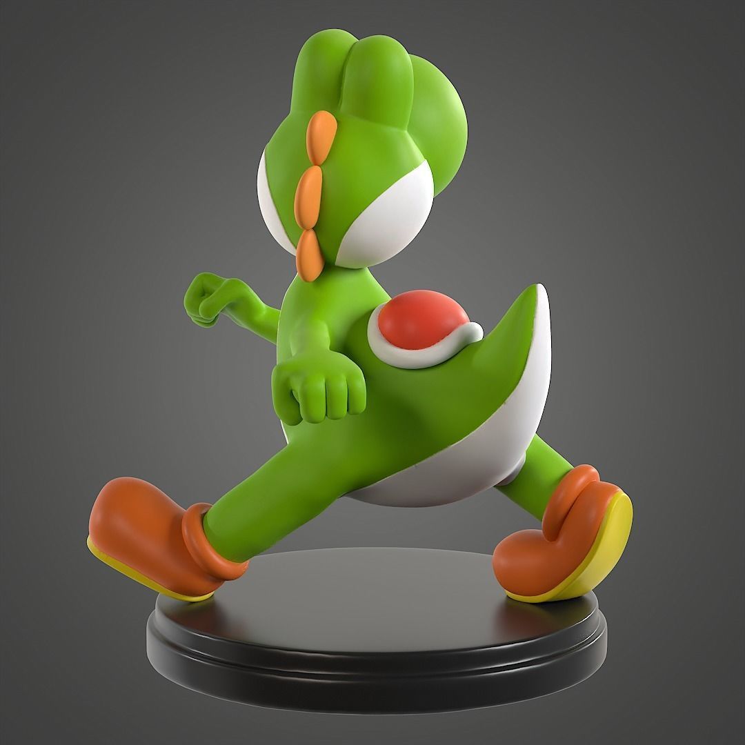 Yoshi for printing 3D print model_1