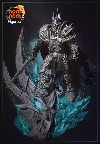Arthas - World of Warcraft 3D print model