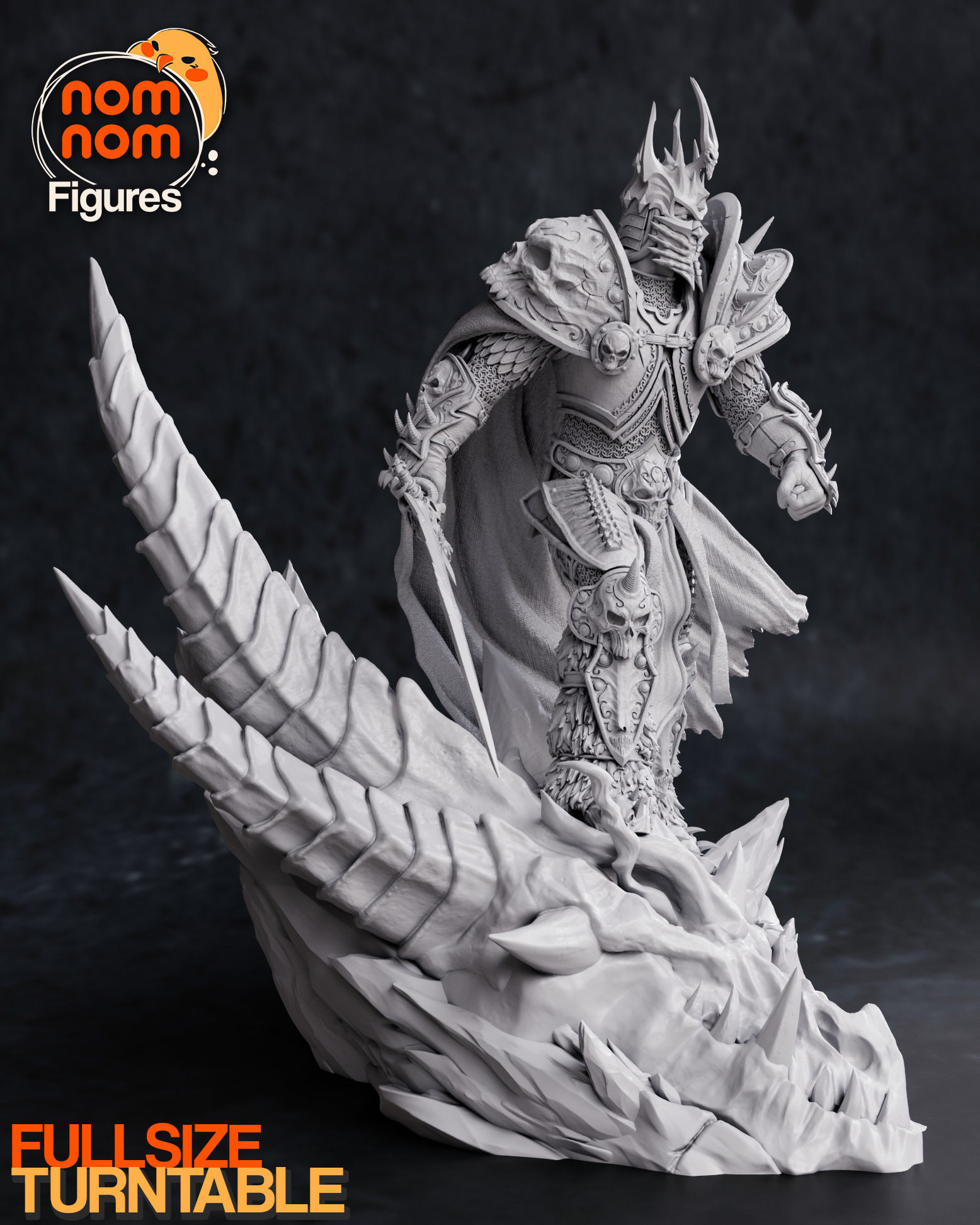 Arthas - World of Warcraft 3D print model_9