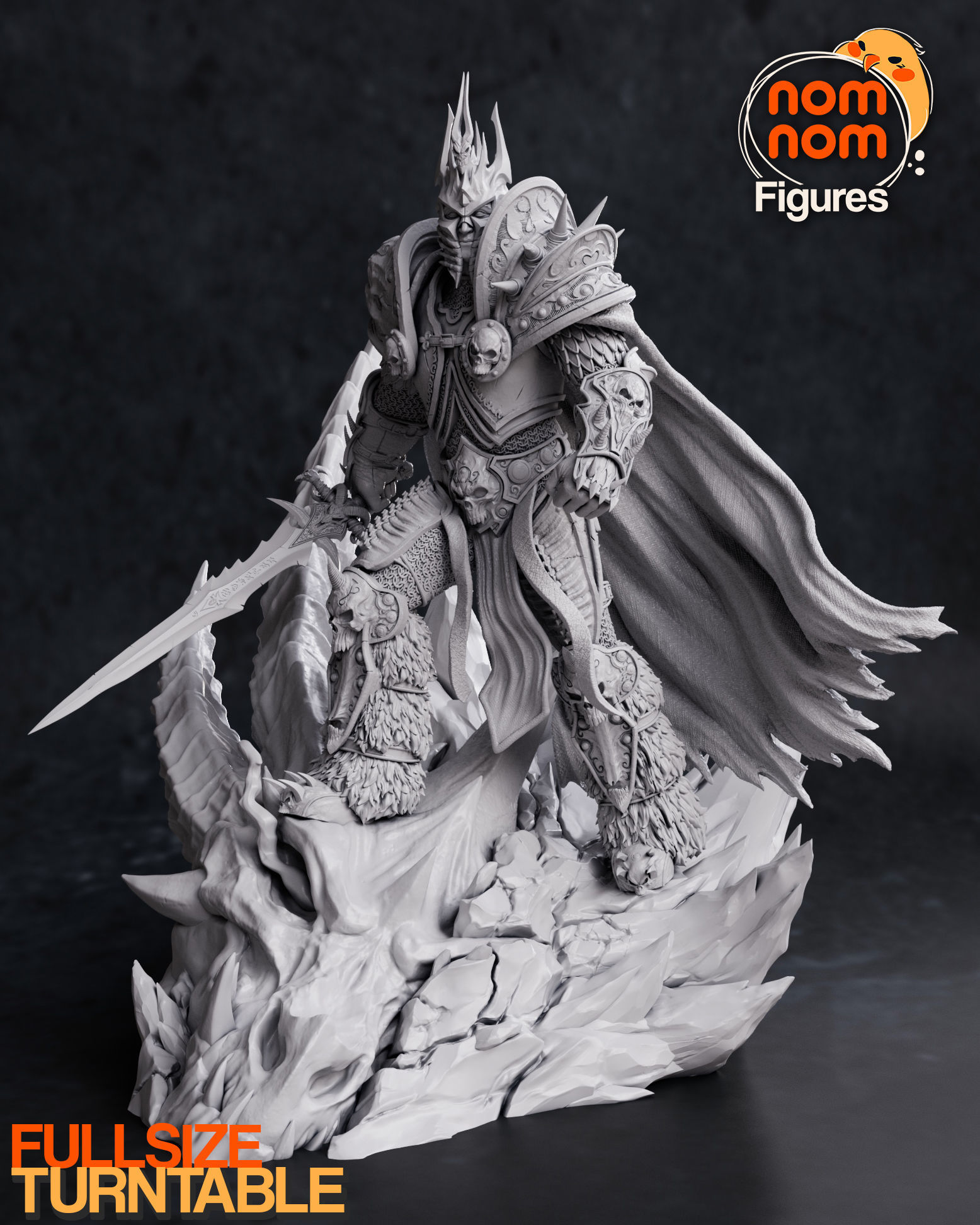 Arthas - World of Warcraft 3D print model_8