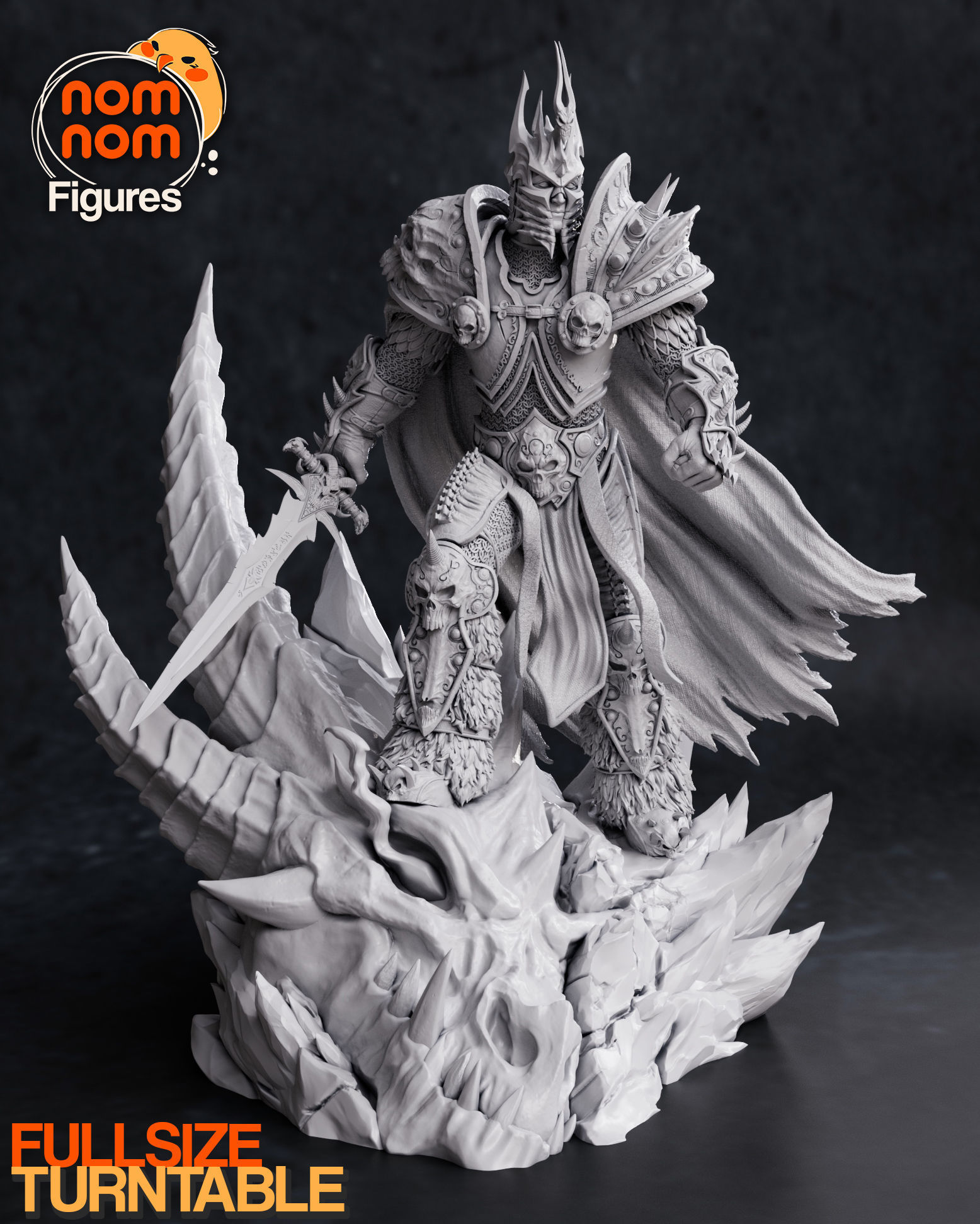 Arthas - World of Warcraft 3D print model_7