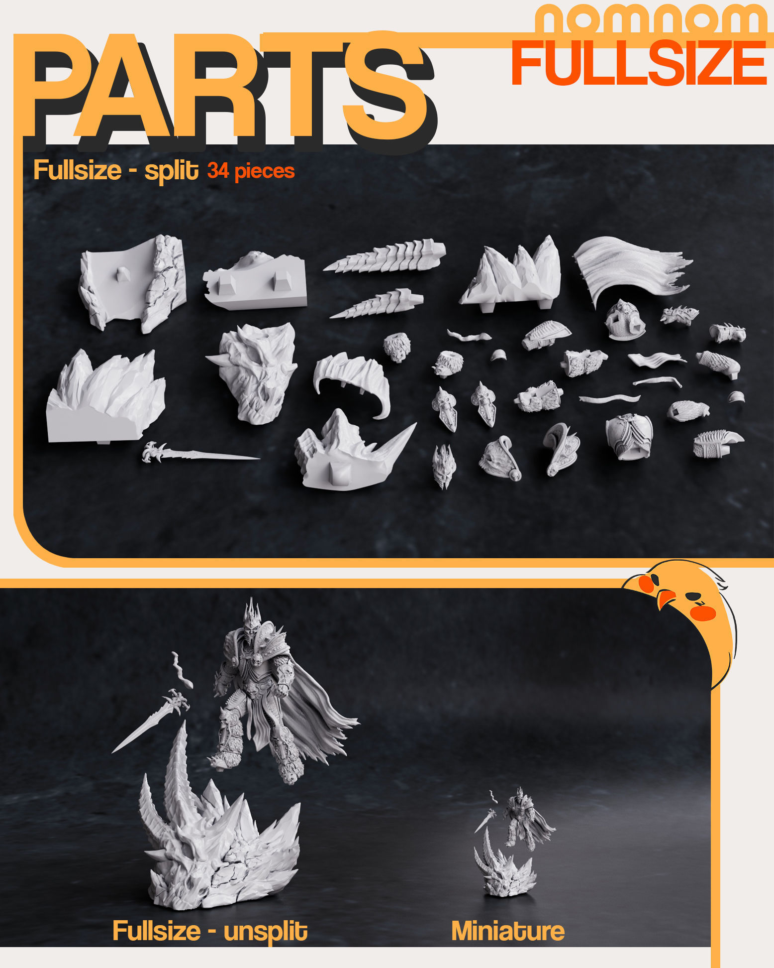 Arthas - World of Warcraft 3D print model_4