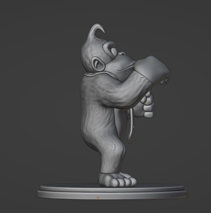 Donkey Kong for printing 3D print model_7
