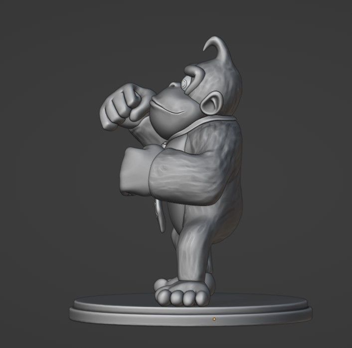 Donkey Kong for printing 3D print model_10