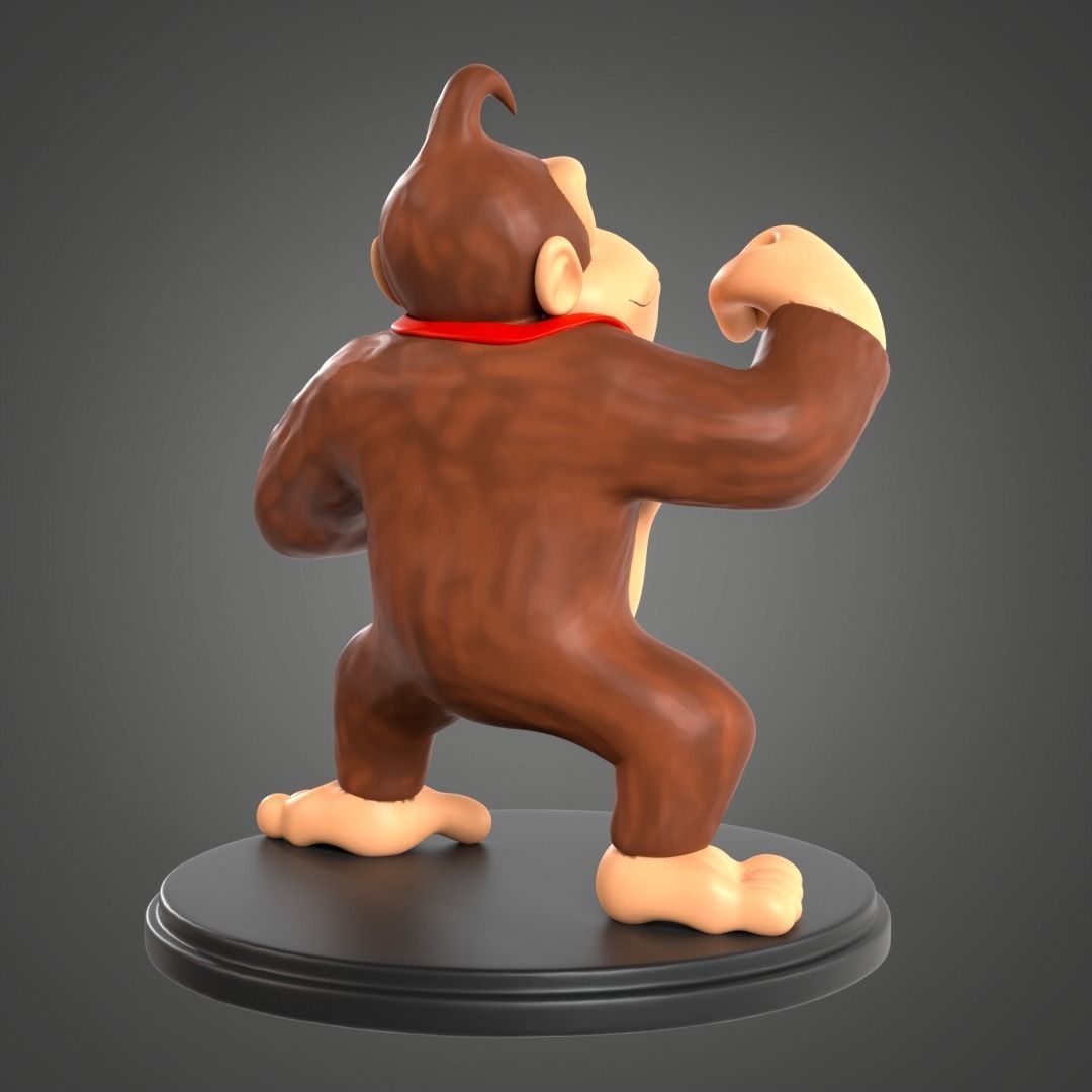 Donkey Kong for printing 3D print model_2