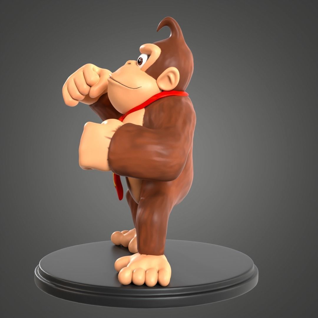 Donkey Kong for printing 3D print model_3