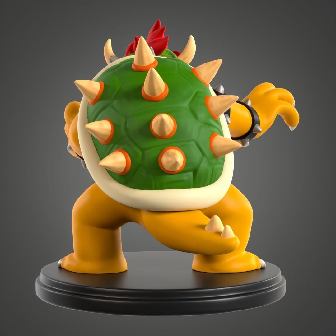Bowser for printing 3D print model_4