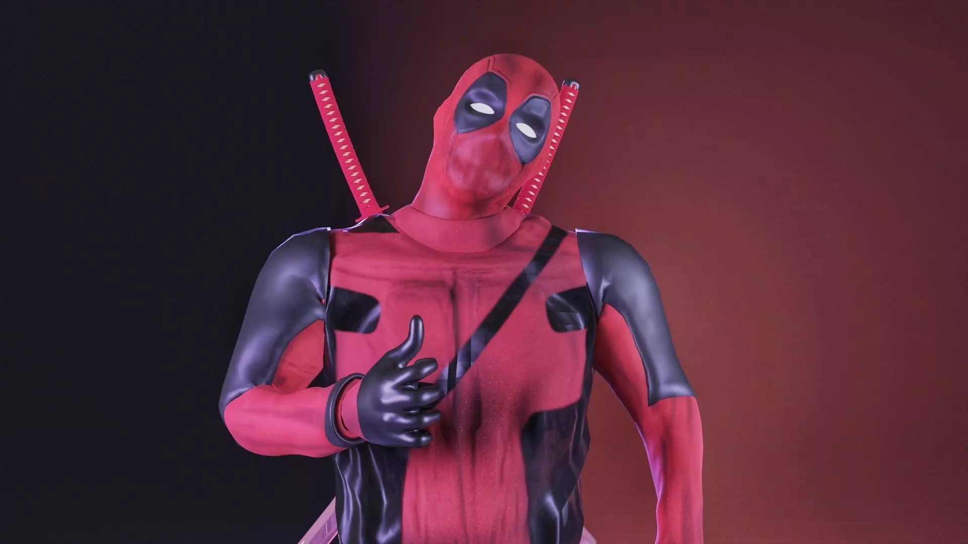 Deadpool 3D model_0