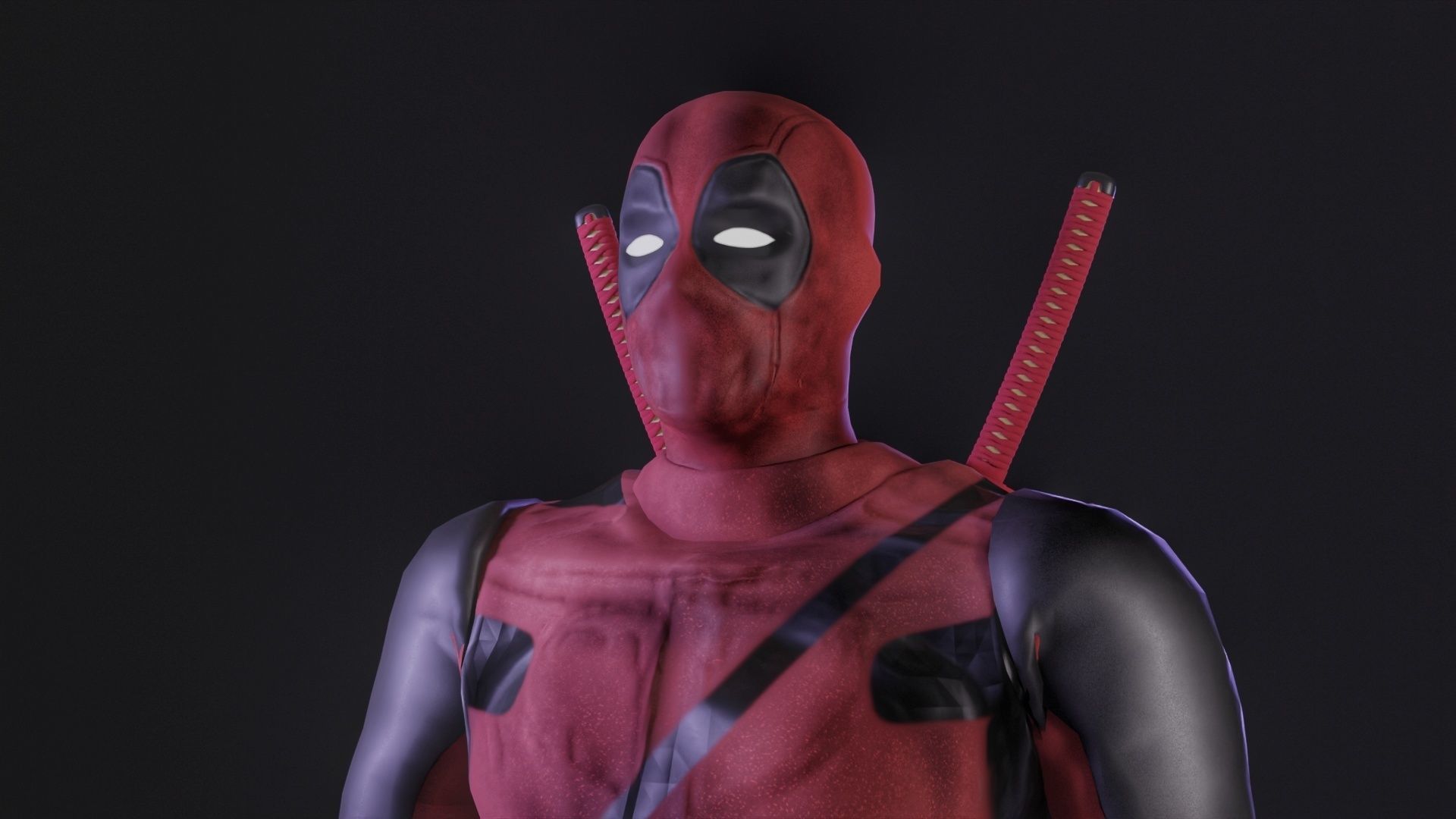 Deadpool 3D model_5