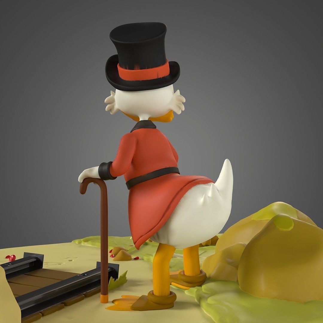 Duck Tales diorama for printing 3D print model_6