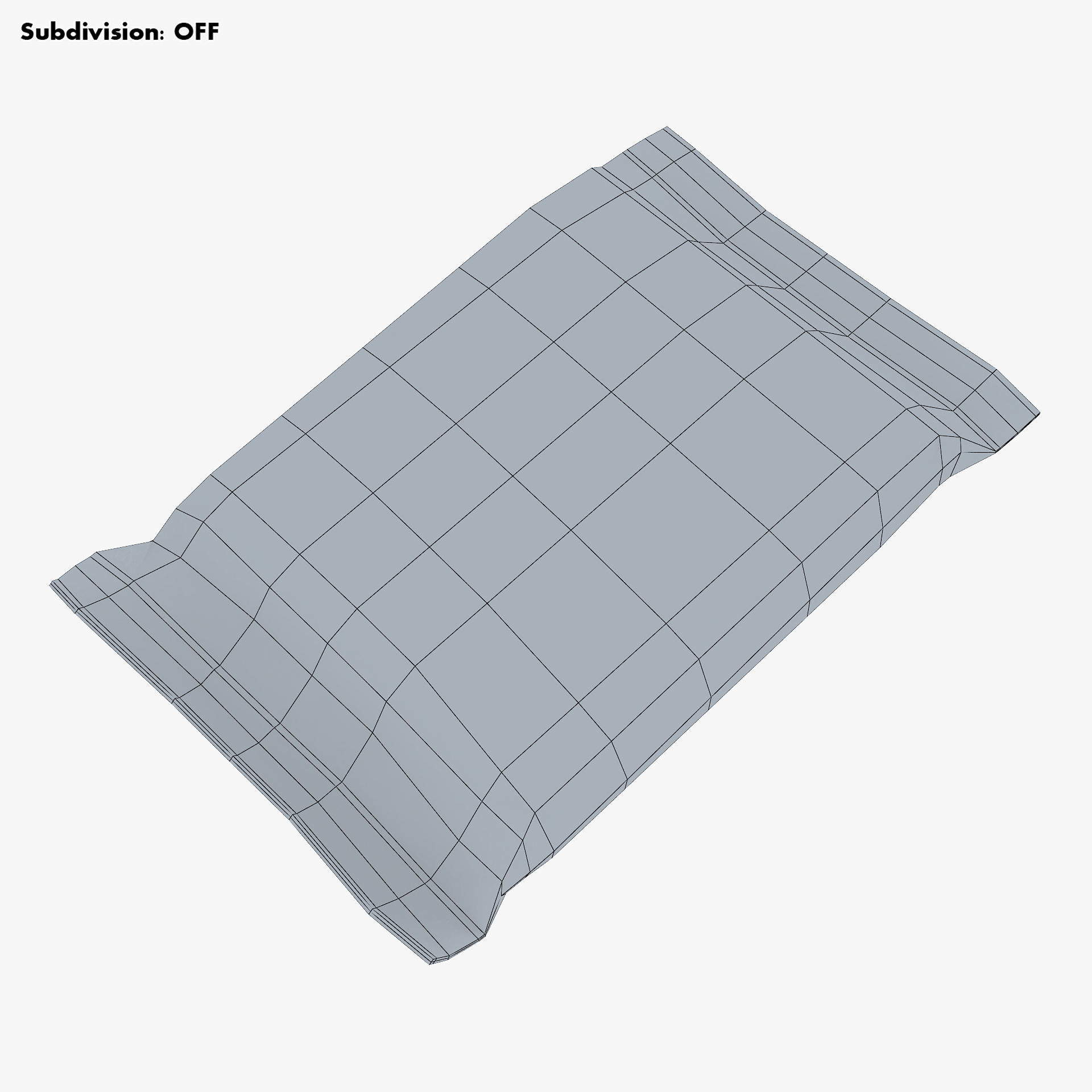 Wafers Chocolate Packaging Simple M 1 3D model_15