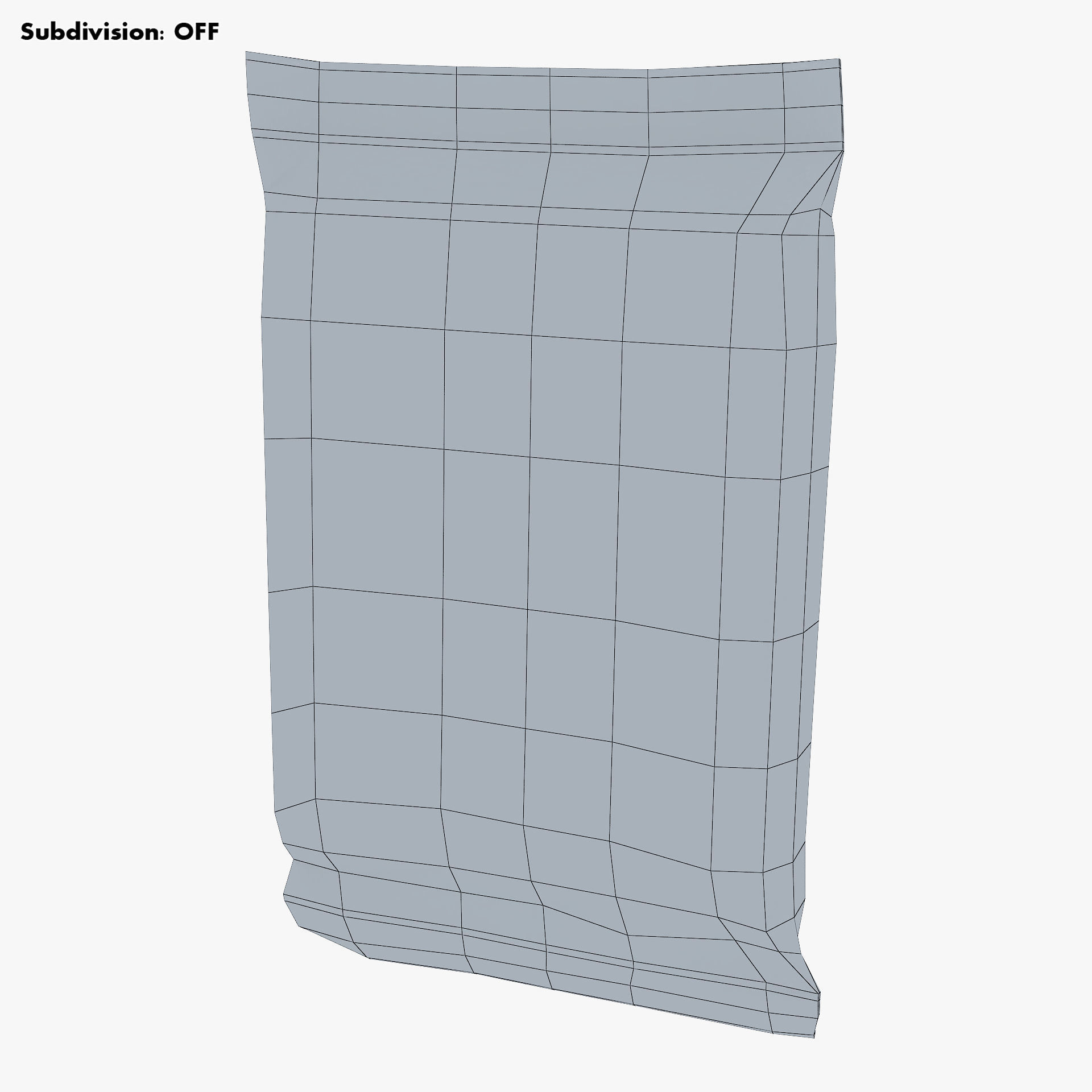 Wafers Chocolate Packaging Simple M 1 3D model_13