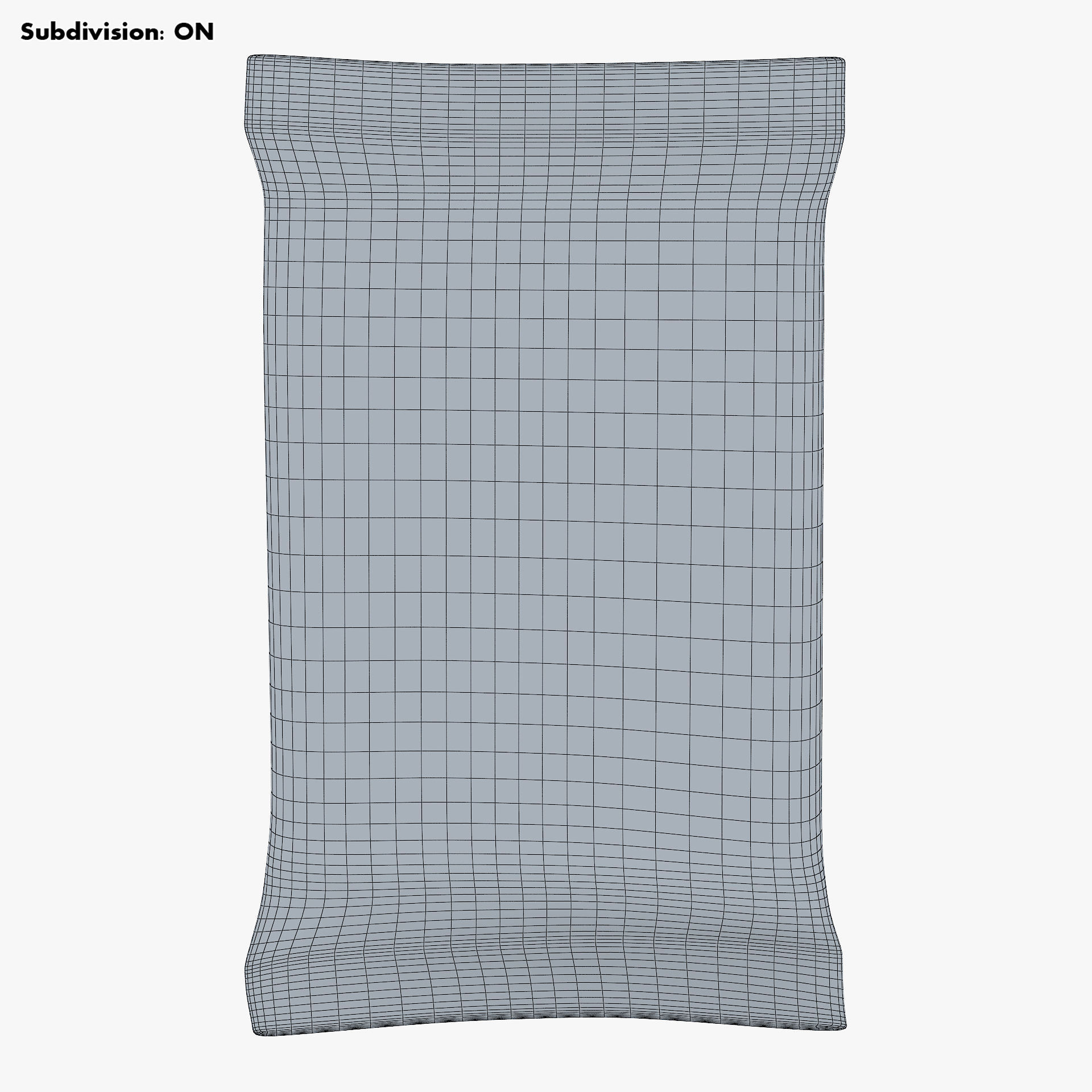 Wafers Chocolate Packaging Simple M 1 3D model_6