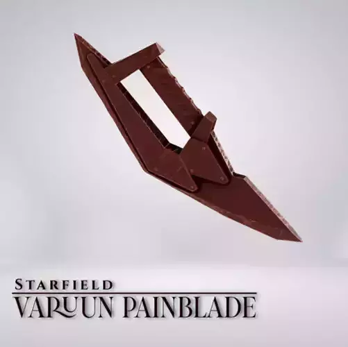 Varuun Painblade from Starfield 3D print model
